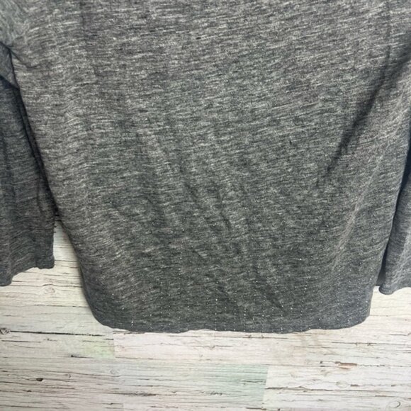 Joie Linen Silk Gray Top size small - Picture 3 of 8